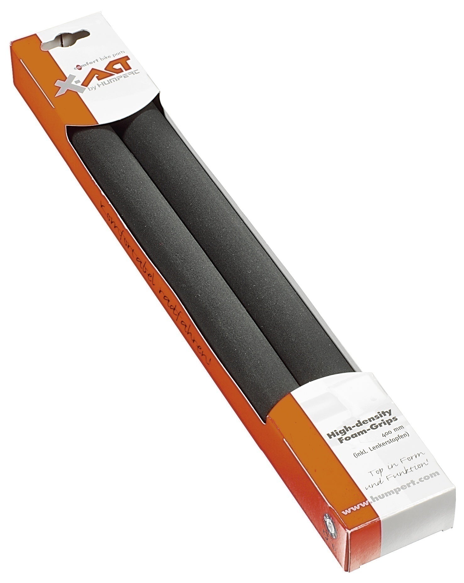 Handvatset Ergotec CFHD-02/2 Foam City / Trekking - zwart