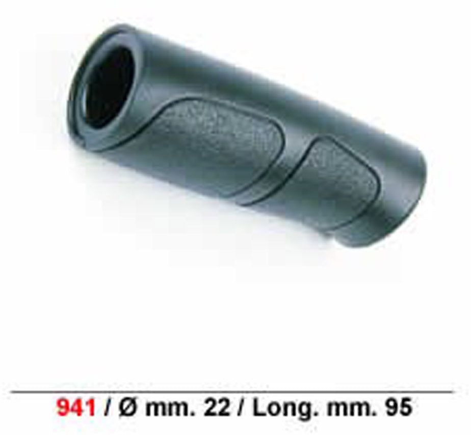 Handvat Pro Grip sportief kort - zwart (per stuk)