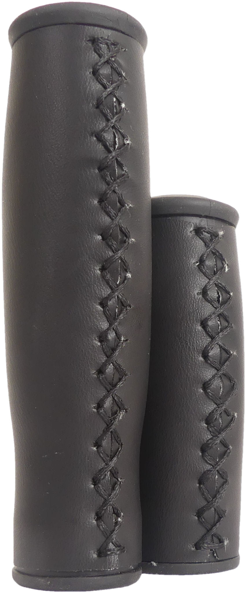 Handvatset Edge City Leer - 135/92mm - zwart