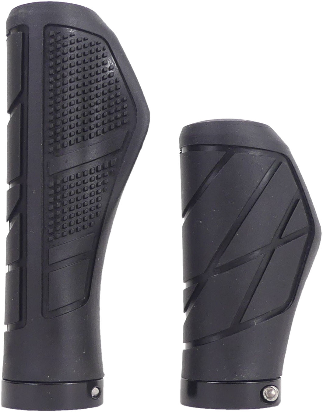 Handvatset Edge Urban - 135/95mm - Met lockring - zwart