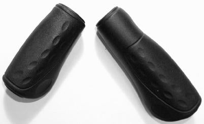 Handvatpaar Westphal #436 Ellipsis Softgrip 92/122mm/ø23mm - zwart