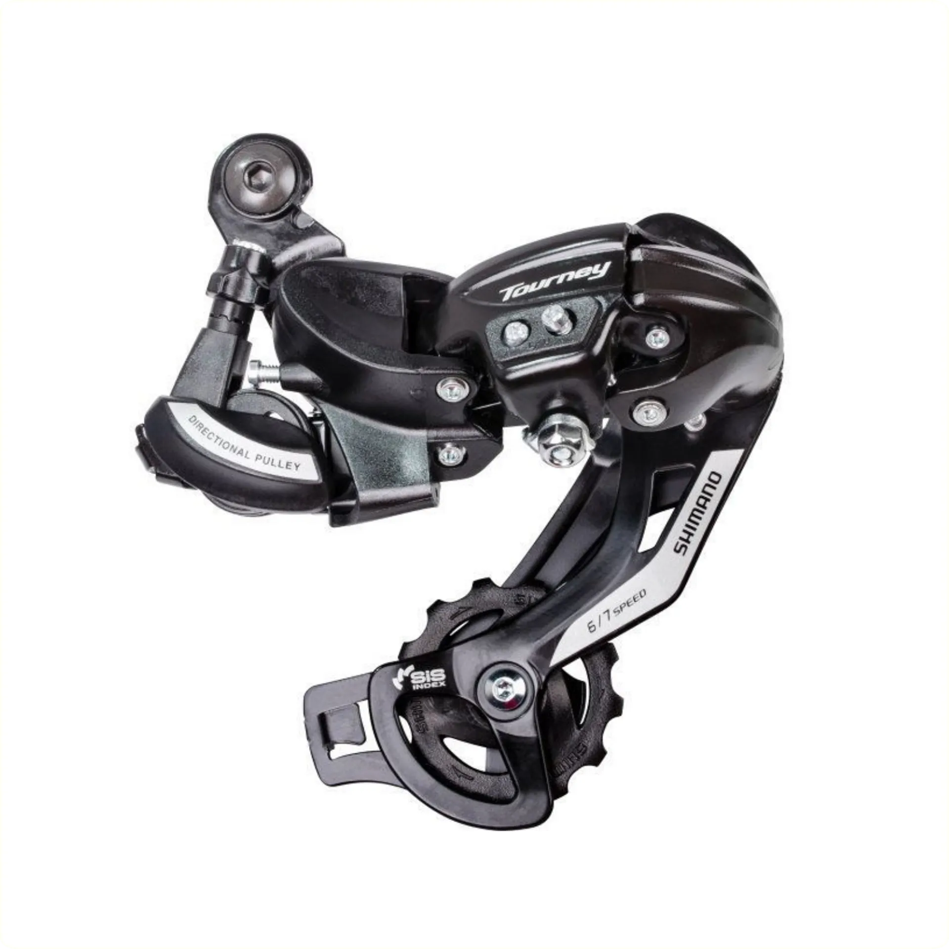 fiets derailleurs - Shimano Tourney RD TY 500 achterderailleur, 6/7-speed. Met oog