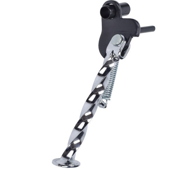 zijstandaard (made in EU) gedraaid chroom ciao, vespa