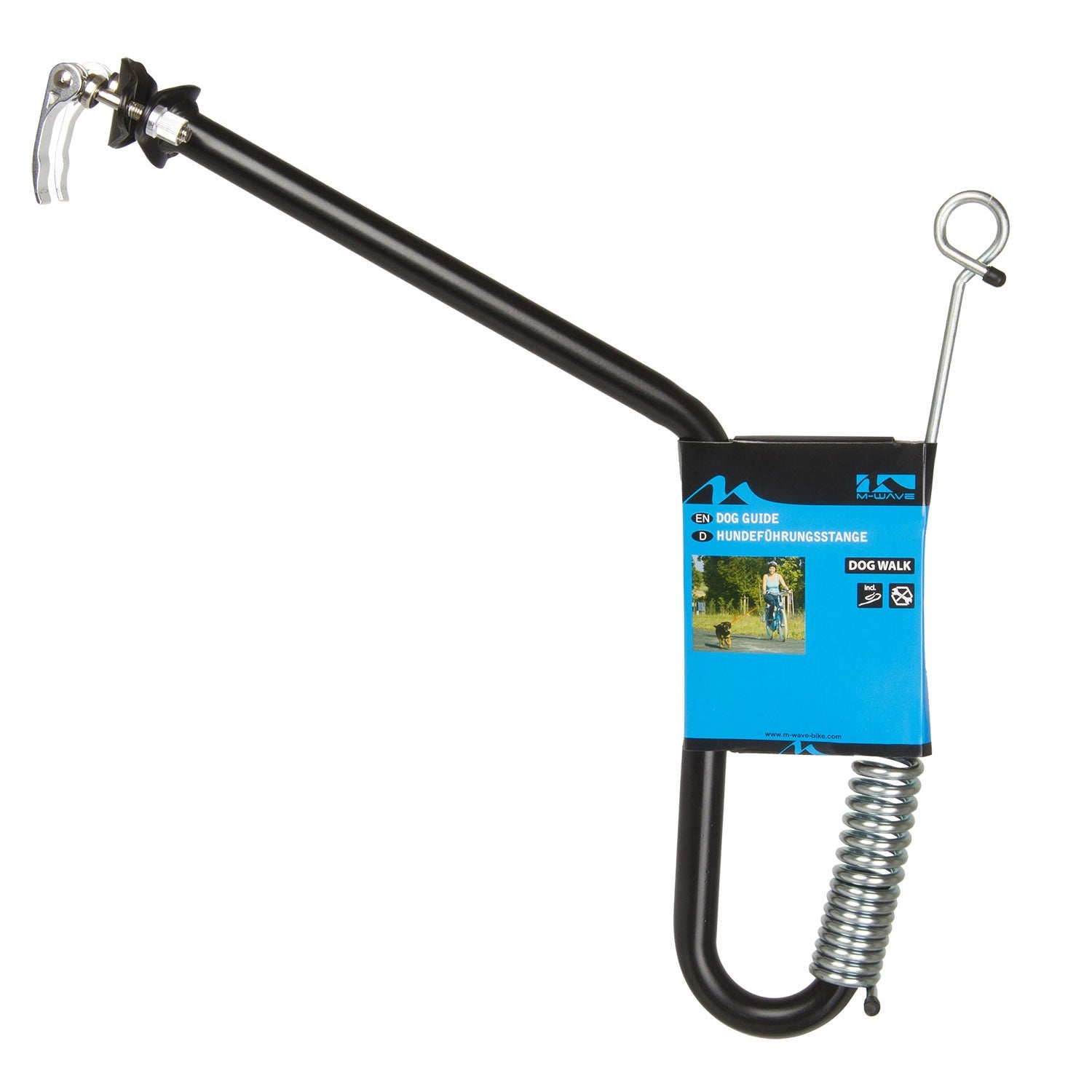 Hondenbeugel met springveer M-Wave "Dog walk"