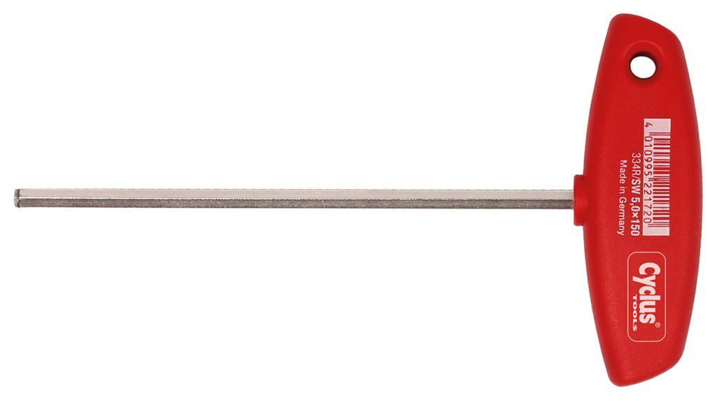 Inbussleutel Cyclus 4mm met T-greep en MagicRing®, L = 150mm