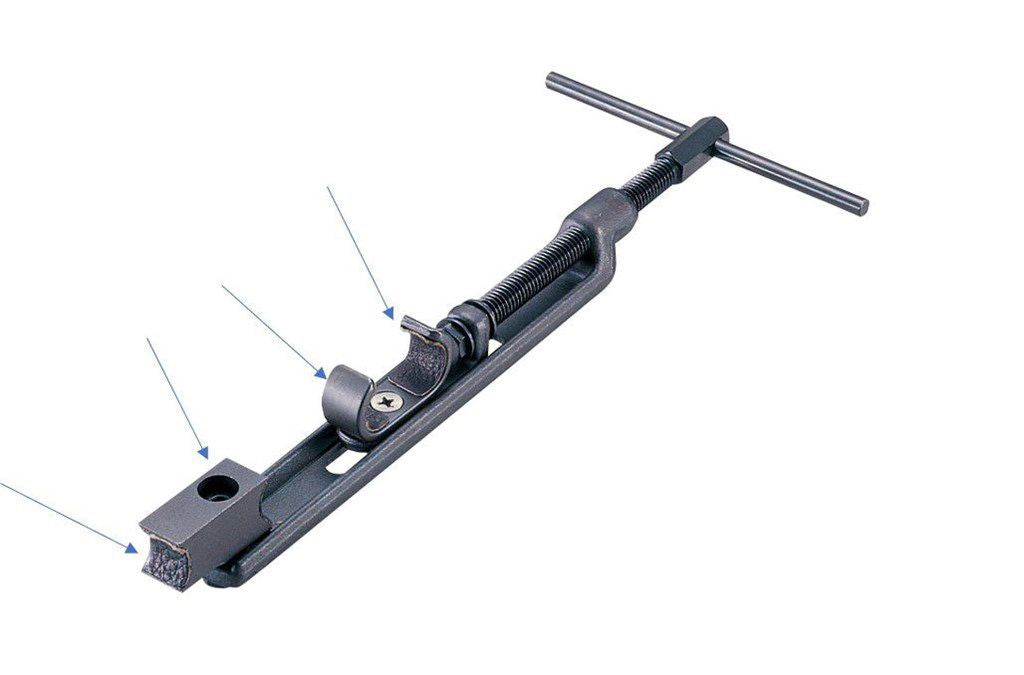 Reserve pads voor vorkuitzetter Hozan C-451-1 (4 stuks)