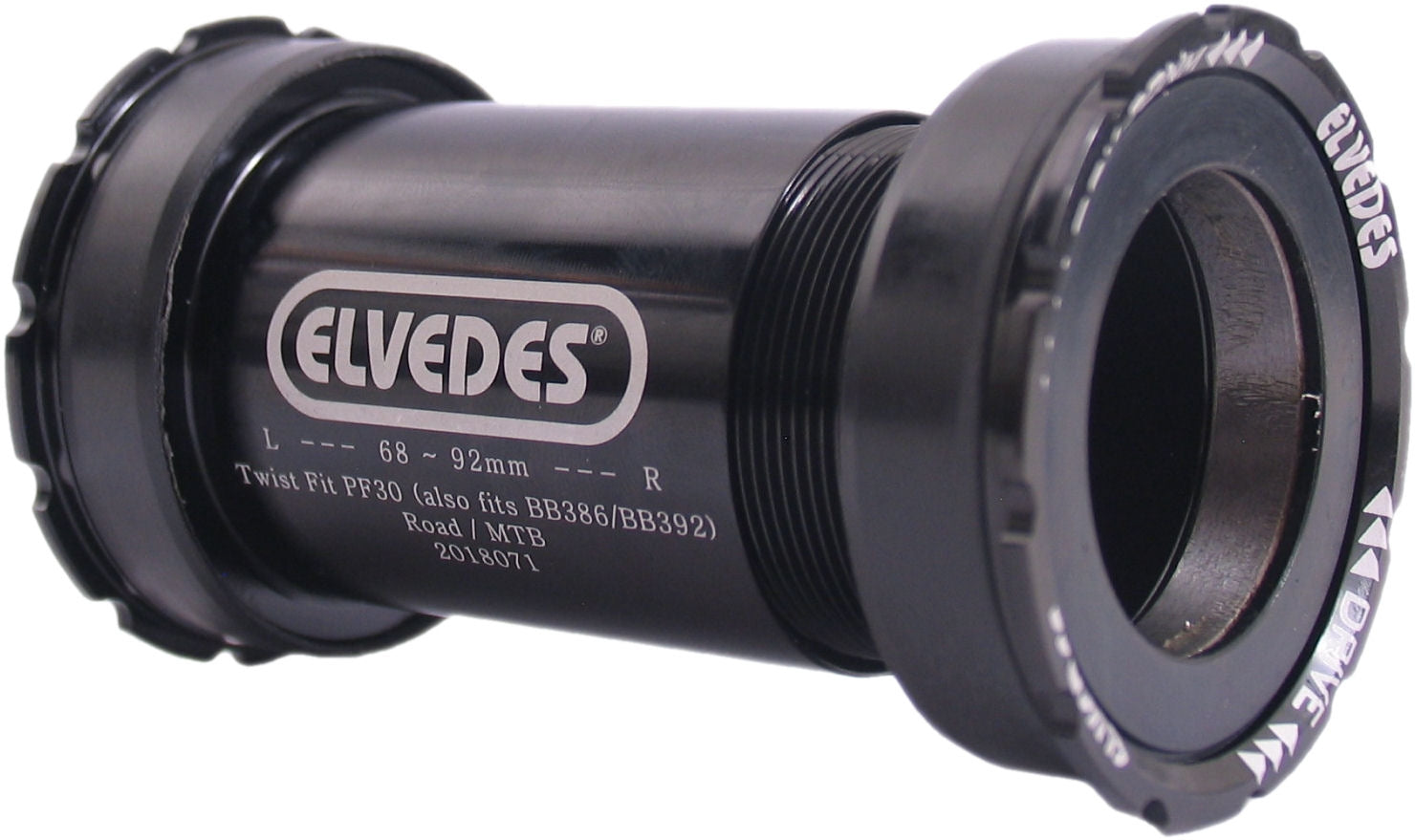 Trapas Elvedes Twist fit PF30 (past ook BB386/BB392)