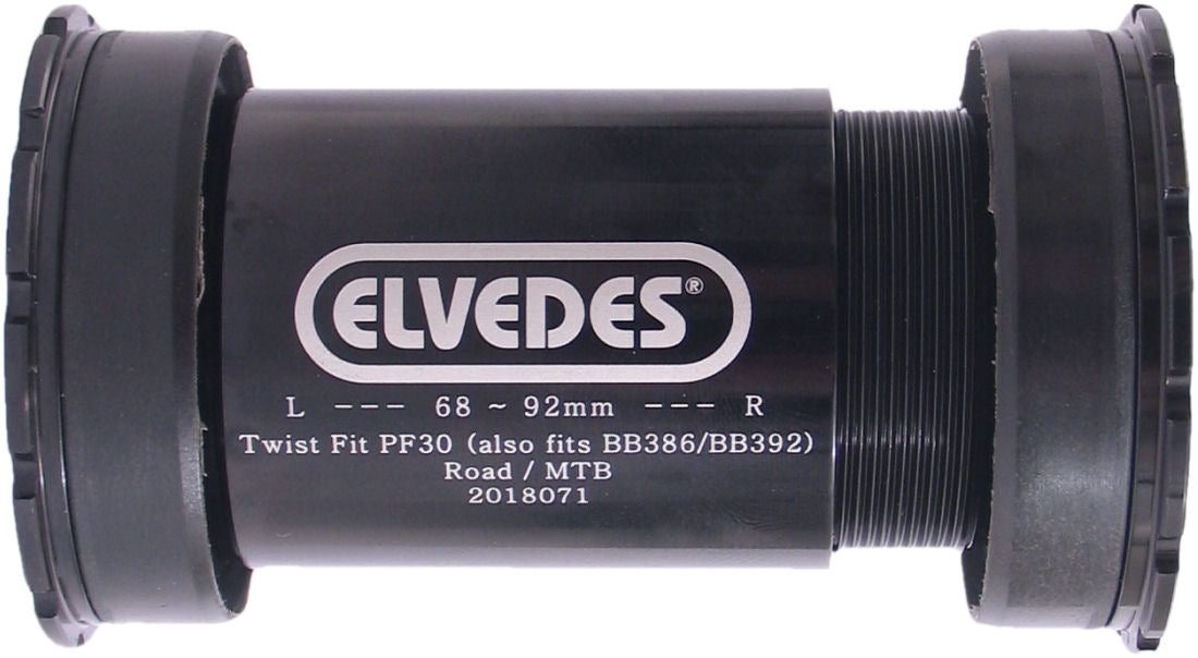 Trapas Elvedes Twist fit PF30 (past ook BB386/BB392)