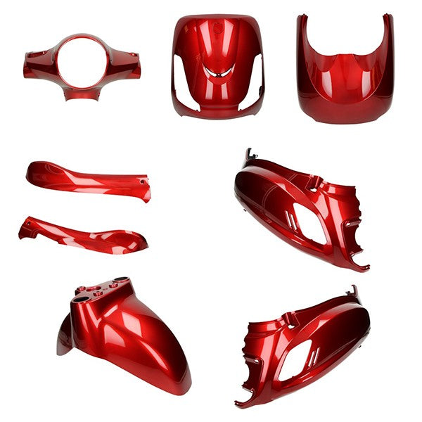 plaatwerkset nieuw model rood bordeaux 8-delig fiddle 2