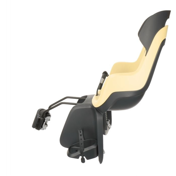 Kinderzitje achter Bobike Maxi Go - lemon sorbet - framebevestiging (FF)