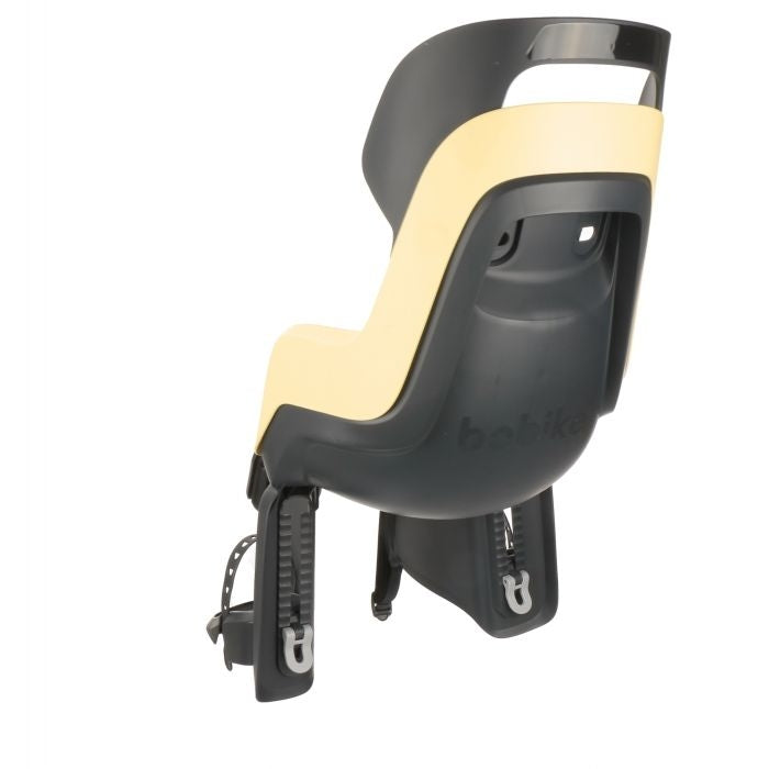 Kinderzitje achter Bobike Maxi Go - lemon sorbet - framebevestiging (FF)