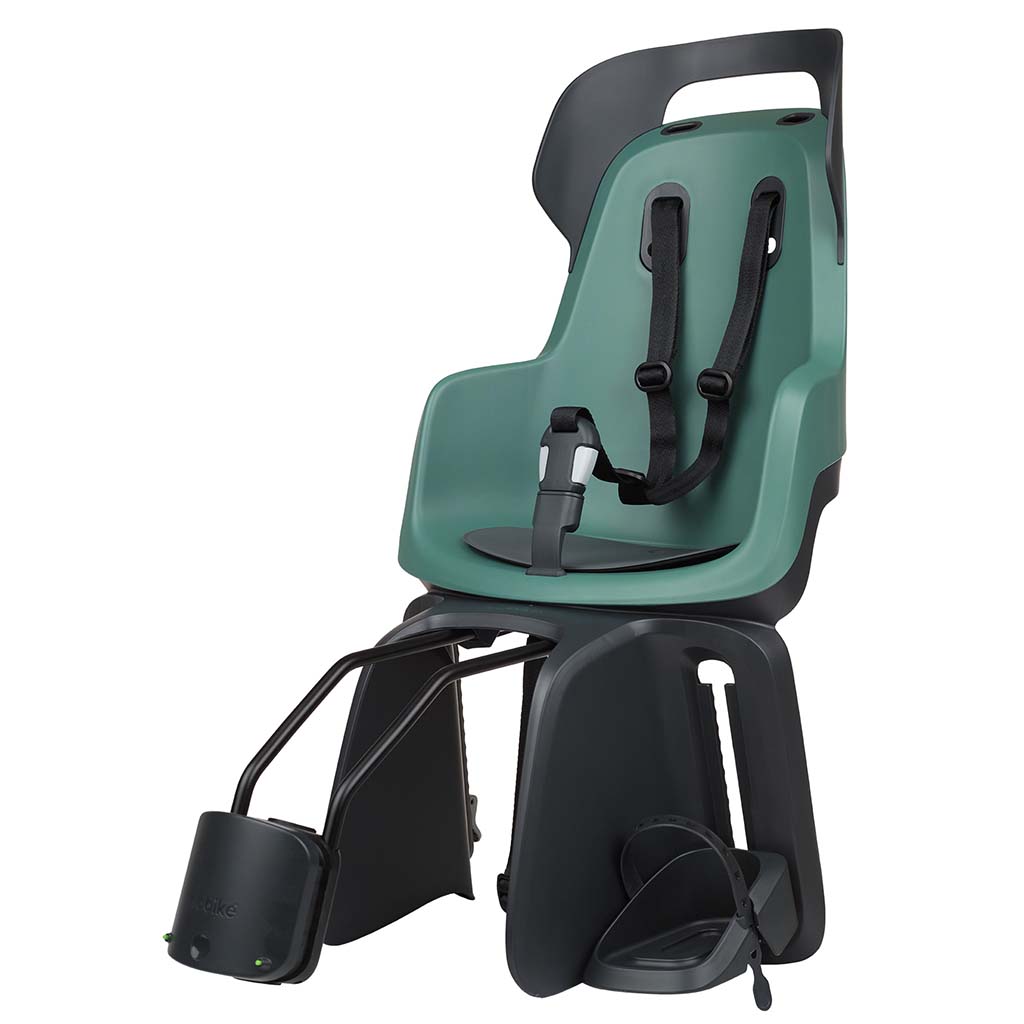 Kinderzitje achter Bobike Maxi Go met framebevestiging (FF) - peppermint
