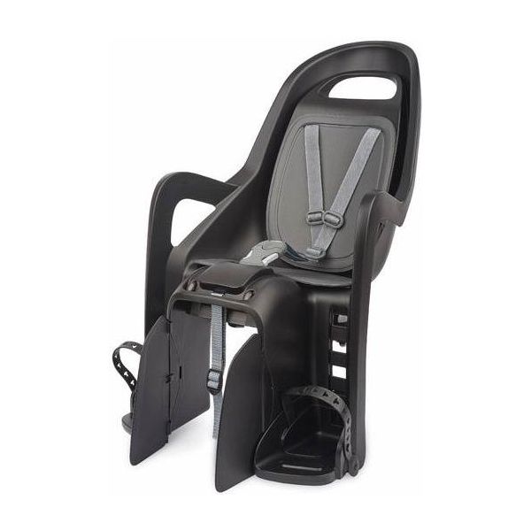 Polisport Groovy CFS Fietsstoeltje Achter - Zwart/Grijs