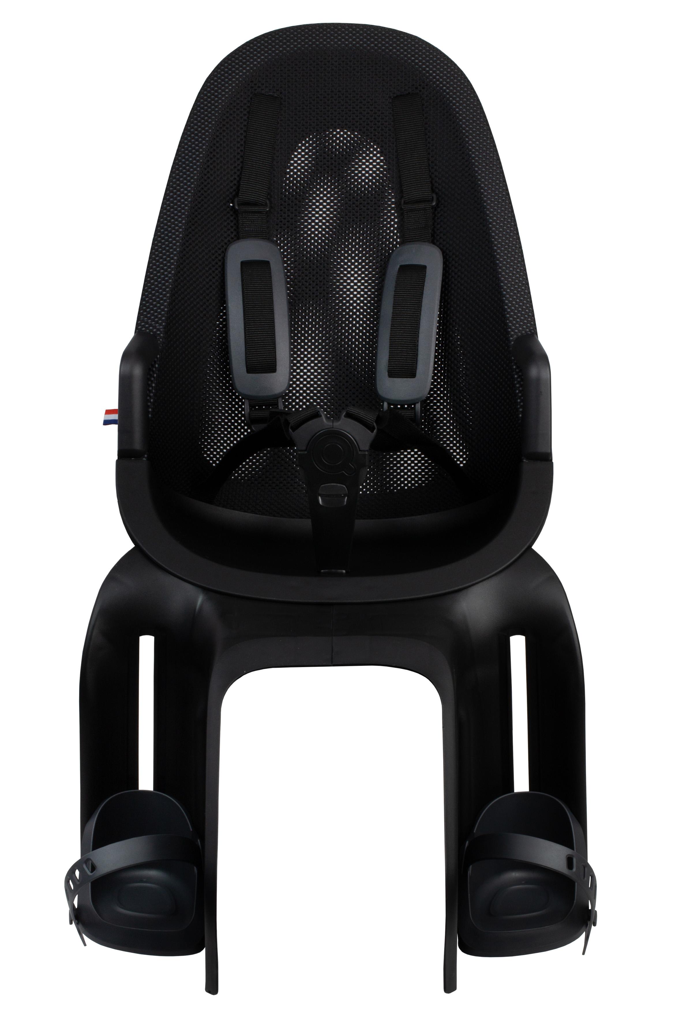 Kinderzitje achter Qibbel Air met dragerbevestiging (CFS) - black