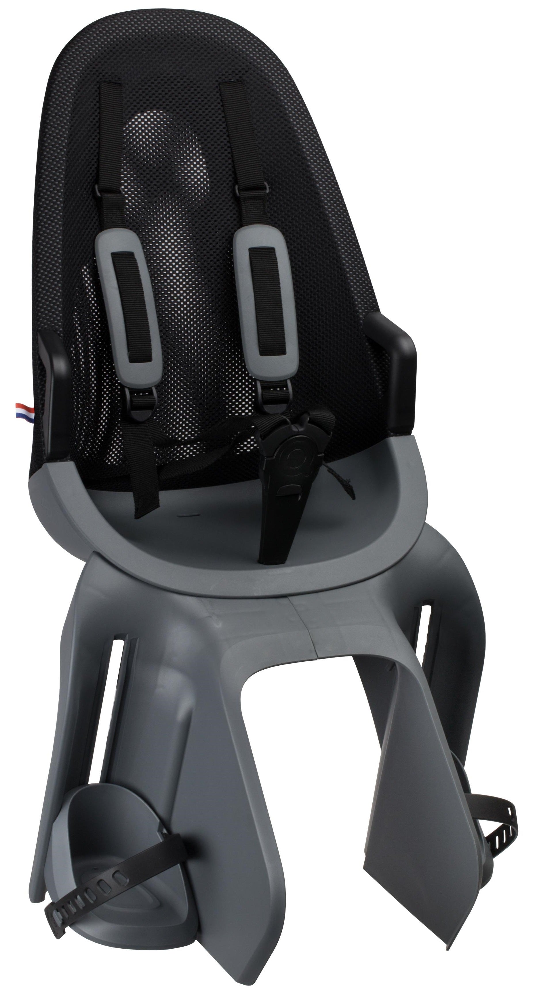 Kinderzitje achter Qibbel Air met dragerbevestiging (CFS) - sparkling silver