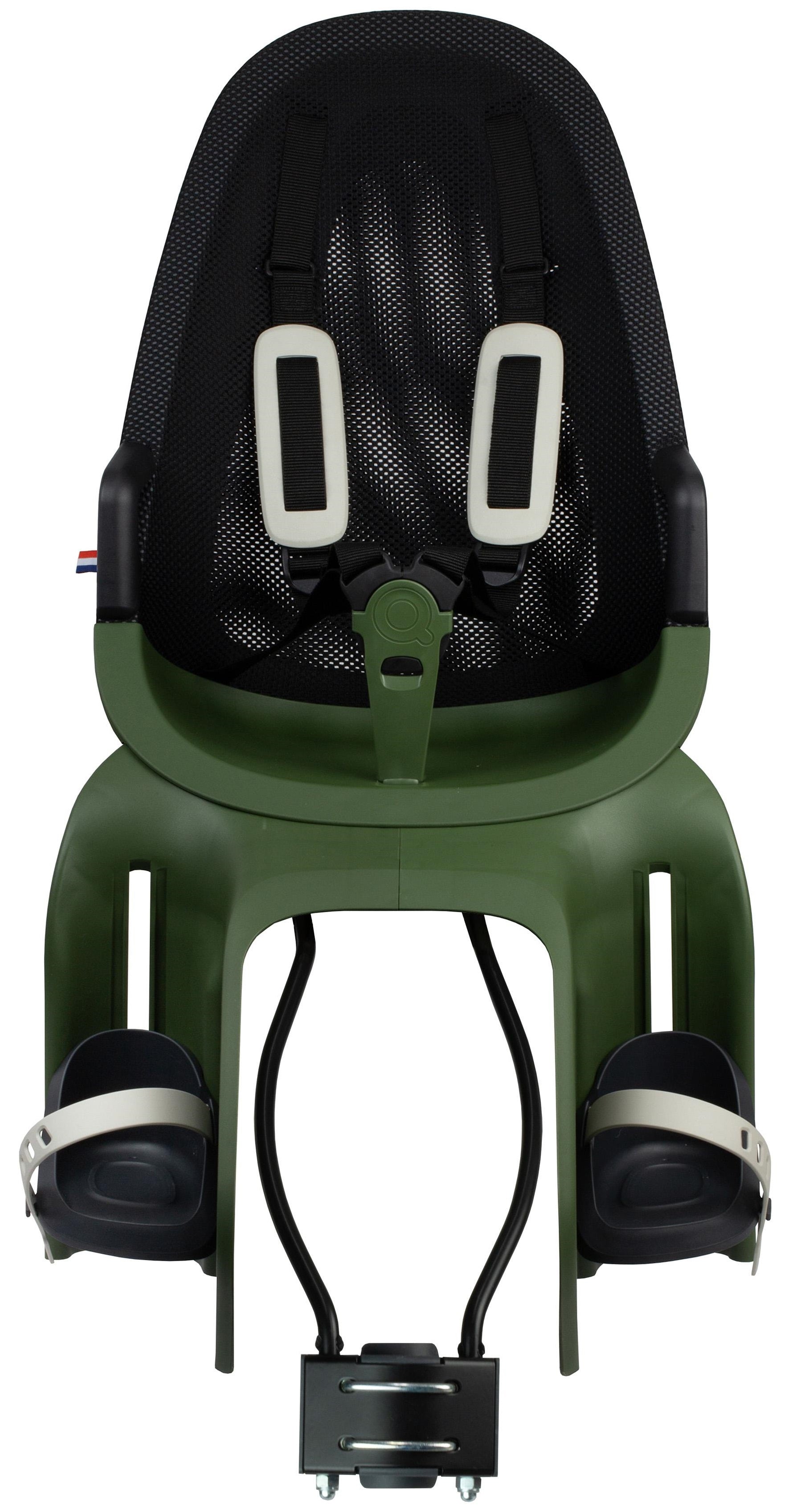 Kinderzitje achter Qibbel Air met framebevestiging (FF) - magic green