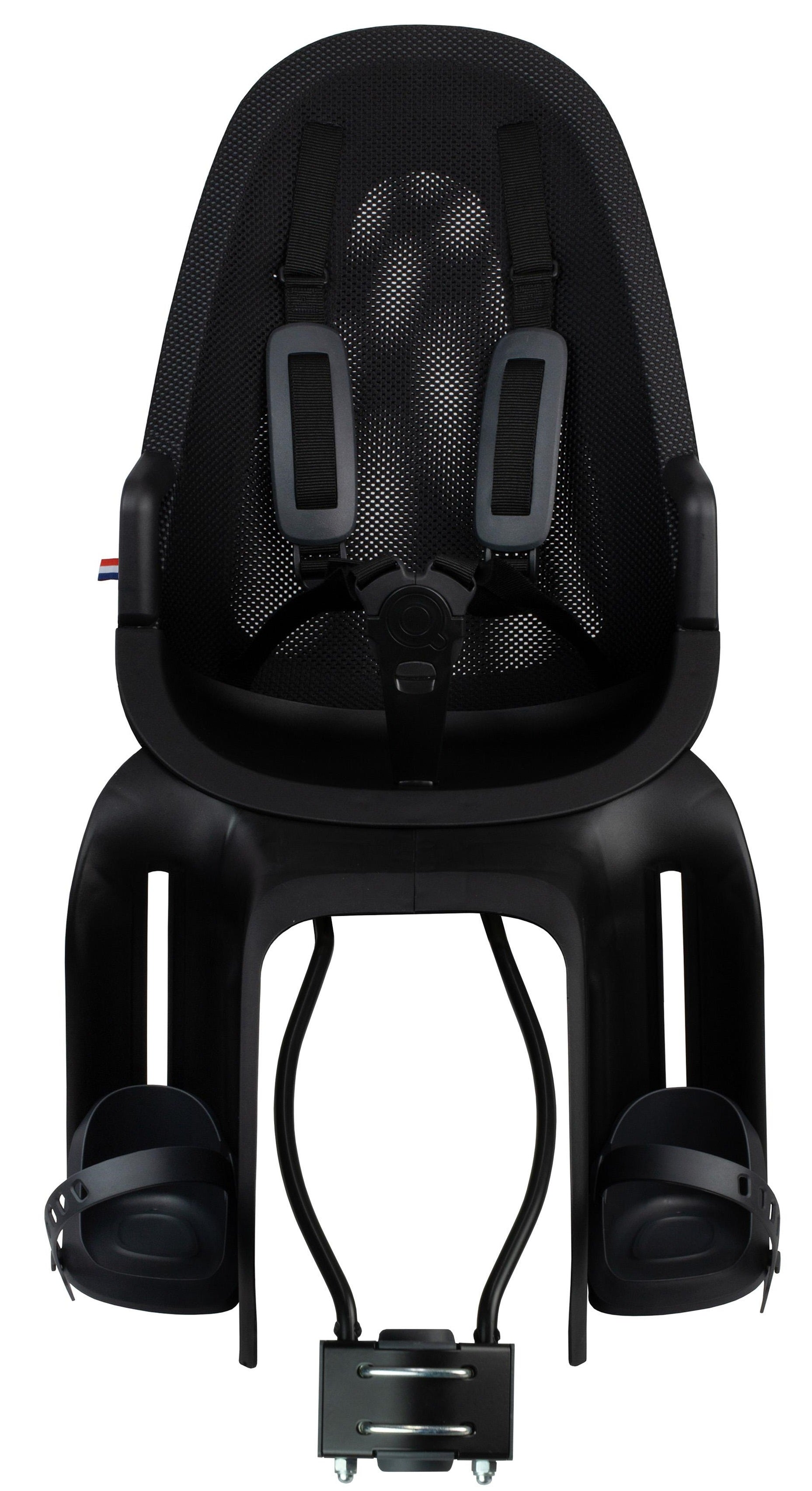 Kinderzitje achter Qibbel Air met framebevestiging (FF) - black