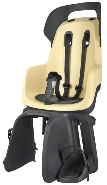 Kinderzitje achter Bobike Go Maxi MIK HD bevestiging - lemon sorbet