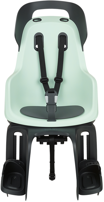 Kinderzitje achter Bobike Go Maxi MIK HD bevestiging - marshmallow mint