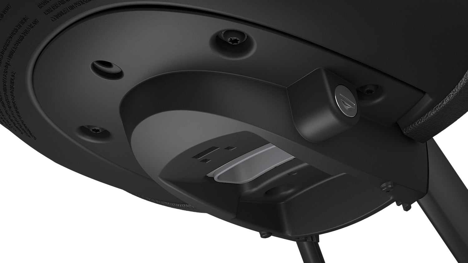 Kinderzitje voor Thule Yepp 2 Mini inclusief Mini SlimFit adapter - midnight black