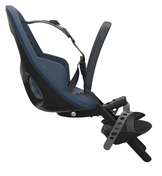 Kinderzitje voor Thule Yepp 2 Mini inclusief Mini SlimFit adapter - midnight black