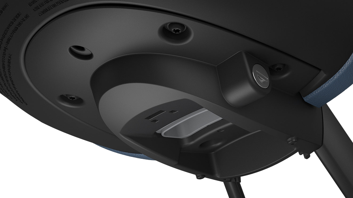 Kinderzitje voor Thule Yepp 2 Mini inclusief Mini SlimFit adapter - midnight black