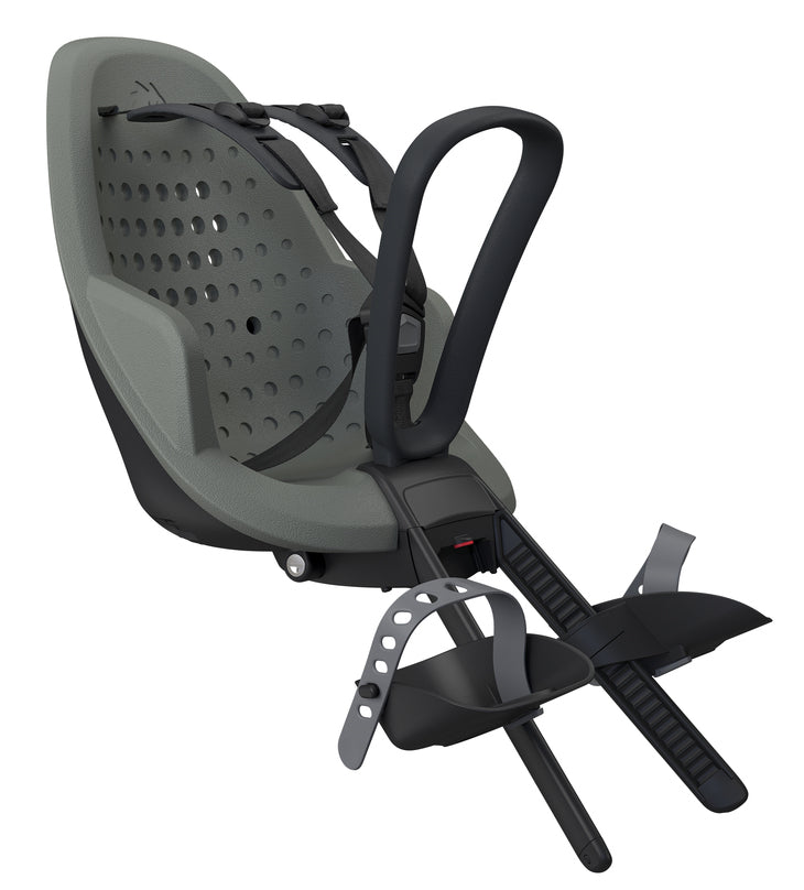 Kinderzitje voor Thule Yepp 2 Mini inclusief Mini SlimFit adapter - midnight black