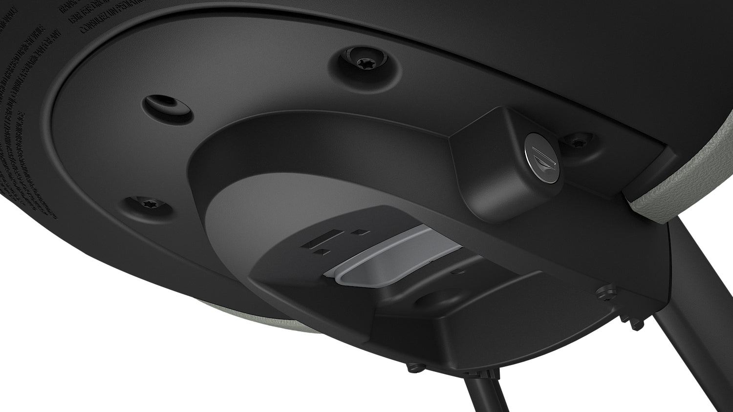 Kinderzitje voor Thule Yepp 2 Mini inclusief Mini SlimFit adapter - midnight black