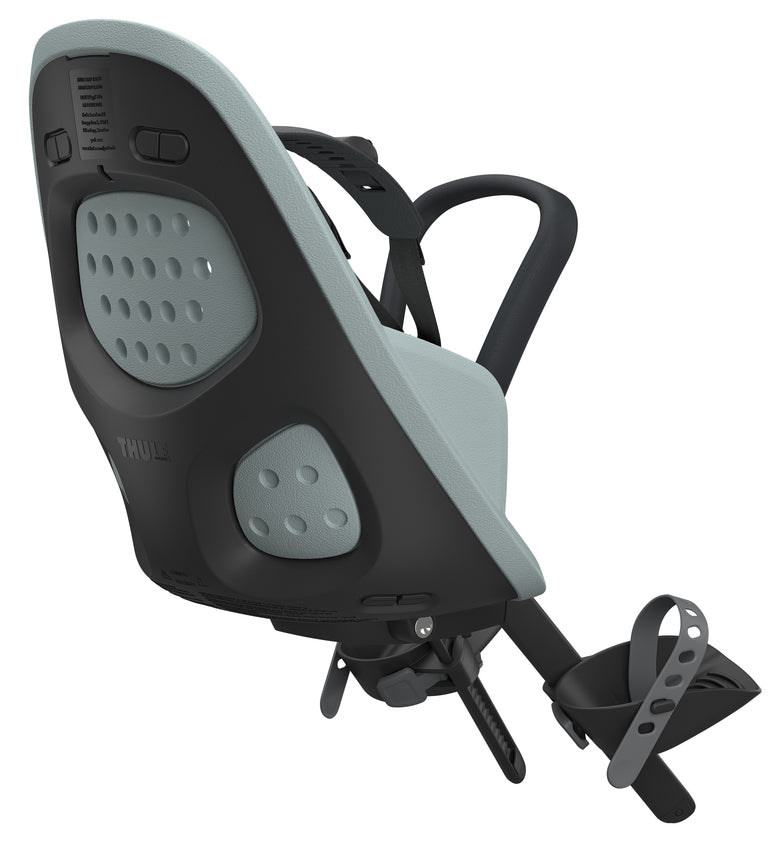 Kinderzitje voor Thule Yepp 2 Mini inclusief Mini SlimFit adapter - midnight black