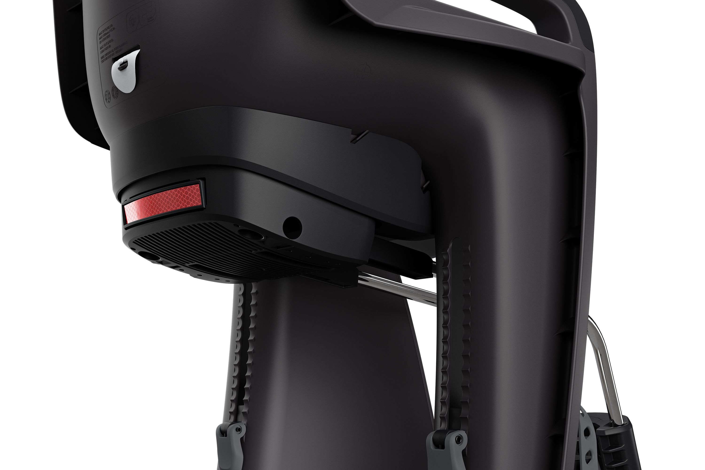 Kinderzitje achter Thule Ride Along 2 voor framebevestiging - dark grey