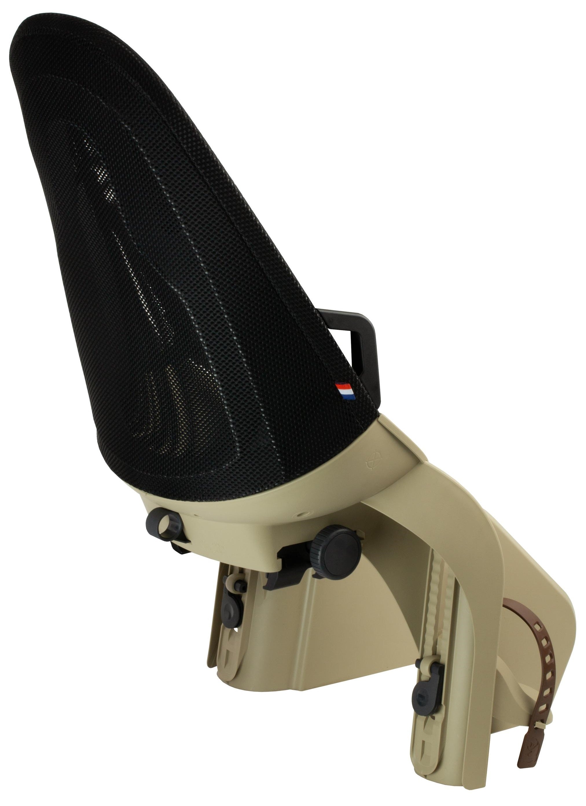 Kinderzitje achter Qibbel Air met framebevestiging (FF) - cappuccino