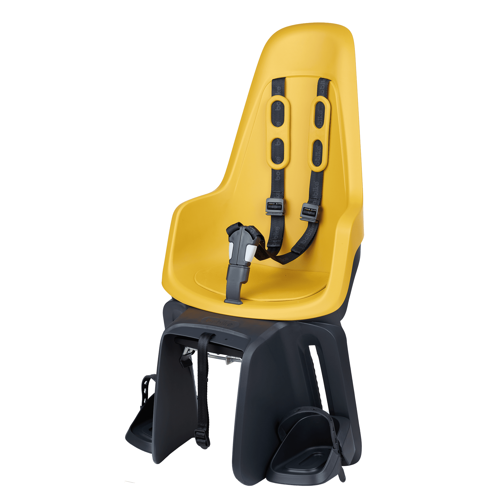 Kinderzitje achter Bobike One Maxi E-BD - mighty mustard