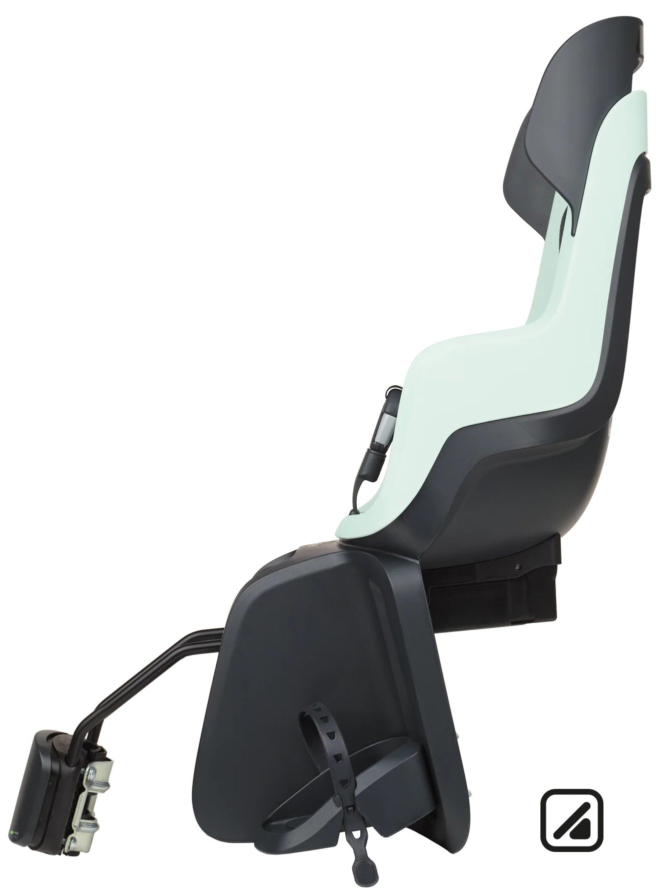 Kinderzitje achter Bobike GO Maxi met slaapstand - framebevestiging (FF) - vanilla cup cake