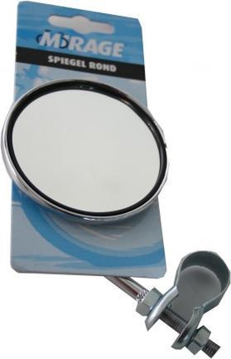 fiets spiegel - Mirage spiegel rond met klem ø7mm
