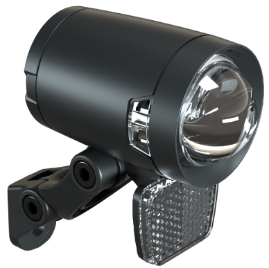 Koplamp Herrmans H-Black Pro E 6-12 Volt - met houder - 230 lumen