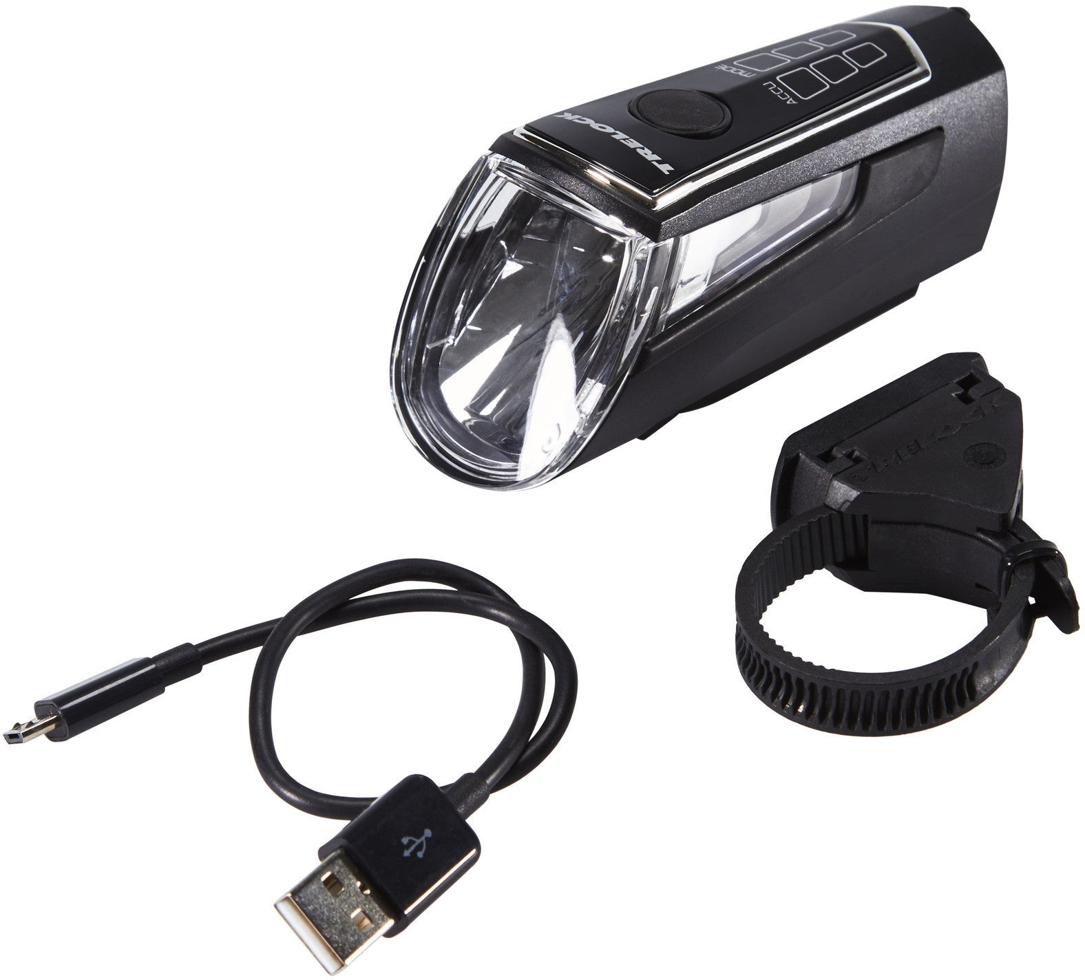 Koplamp Trelock LS560 I-Go Control - 50 Lux - Incl. houder