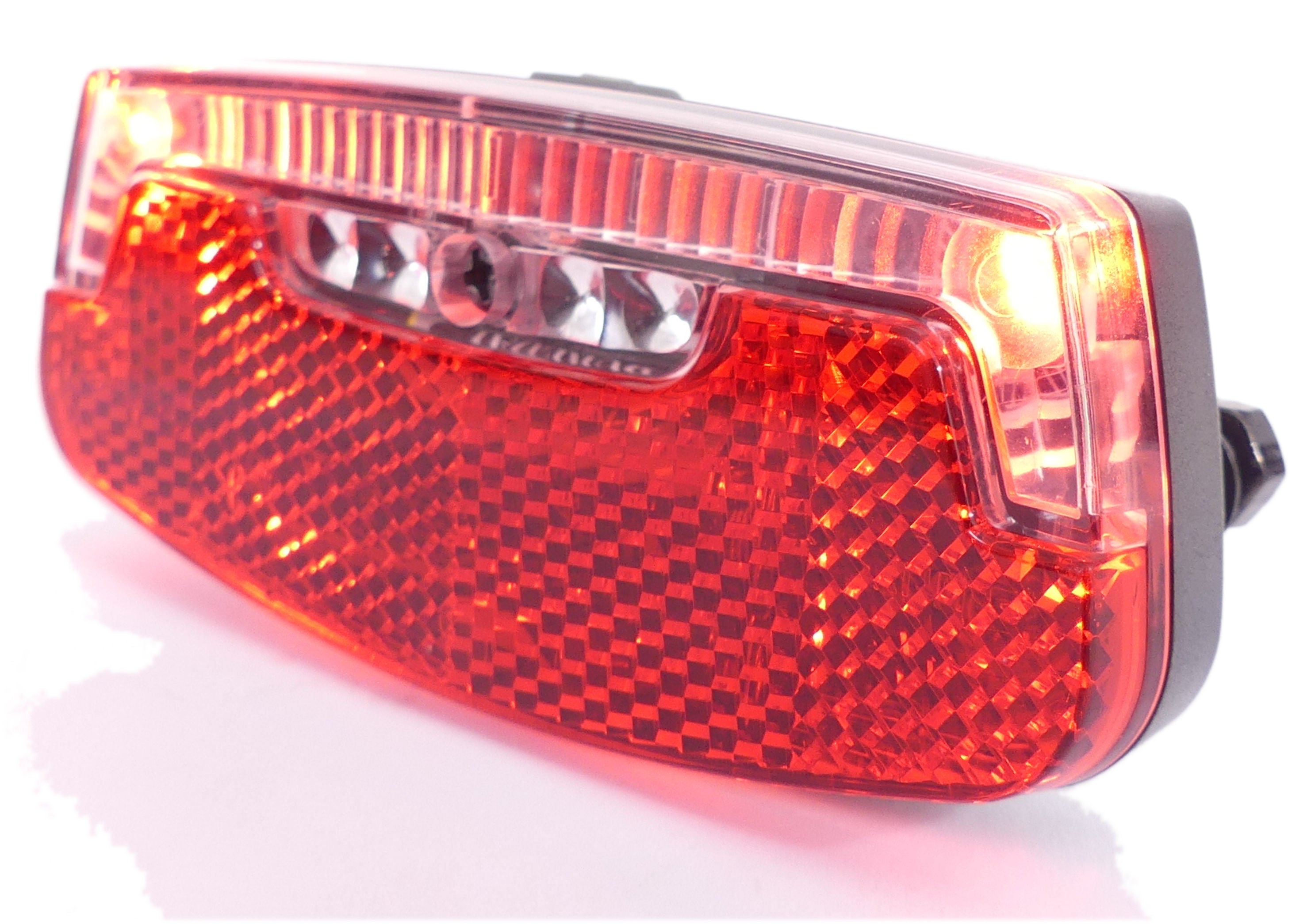 Dragerachterlicht Edge Safe - Led - 80mm incl batterijen