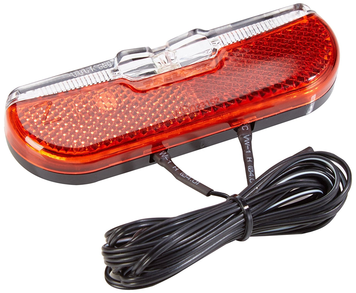 Dragerachterlicht Trelock LS 614 Duo Flat Signal dynamo 50 mm - remlichtfunctie