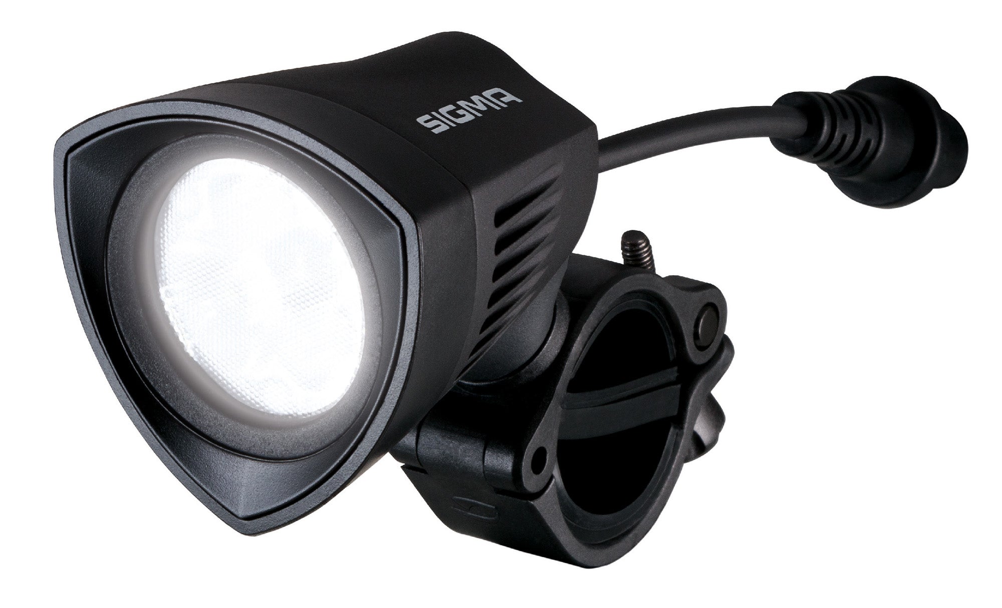 Koplamp Sigma Buster 2000 HL met helmhouder + accu en afstandbediening