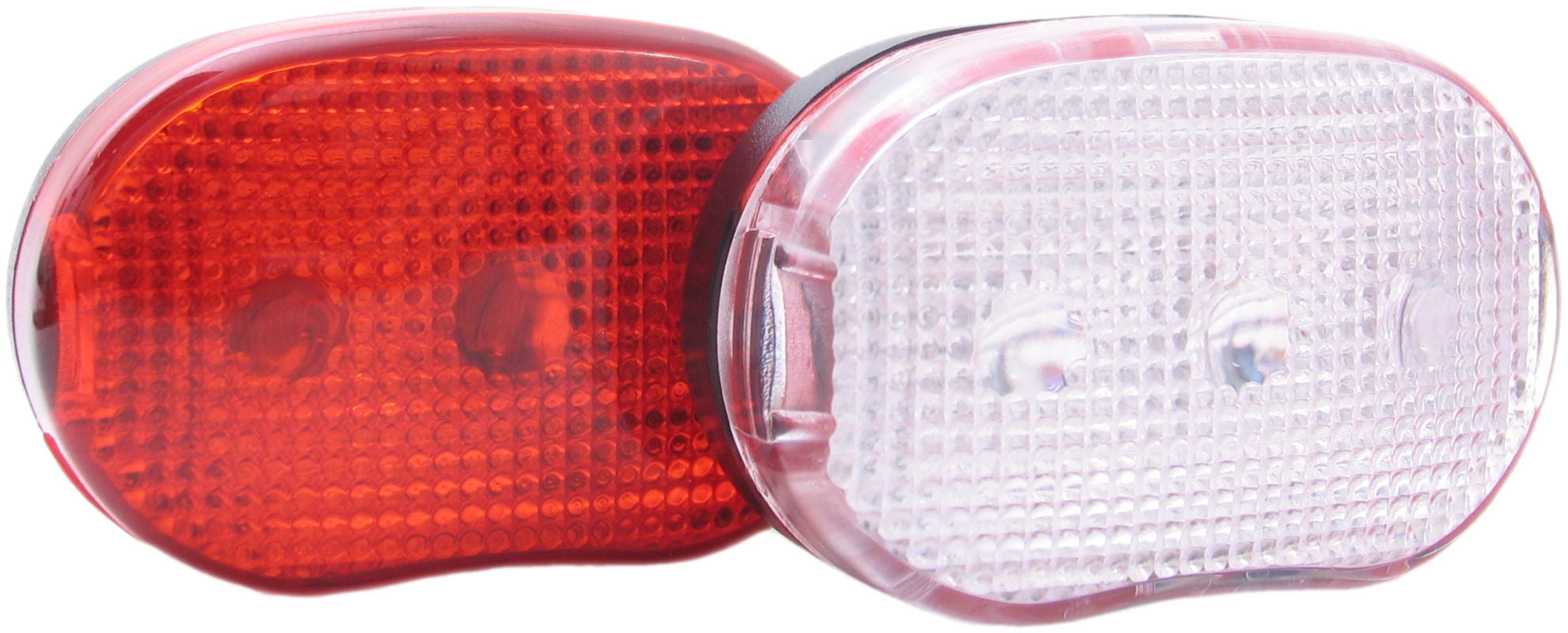 Verlichtingset Edge City - 3 Led - voor + achter - inclusief batterijen