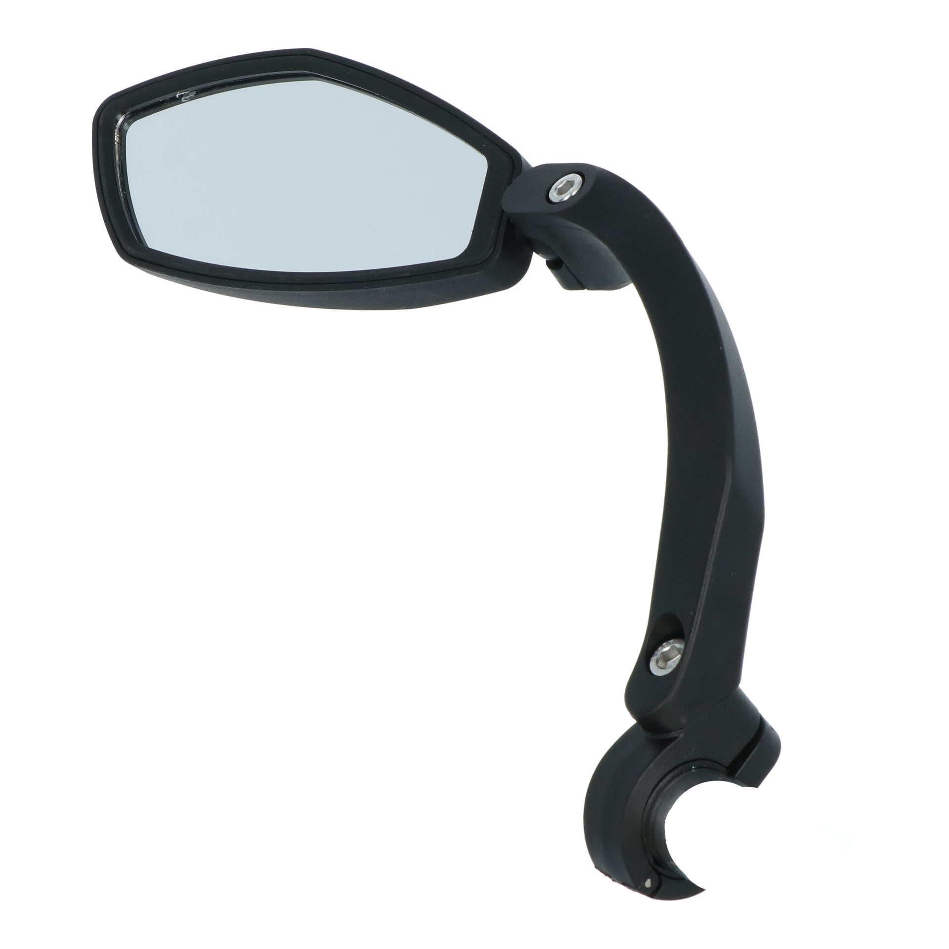 Spiegel Edge E-bike links 360 graden verstelbaar 21-26 mm - zwart