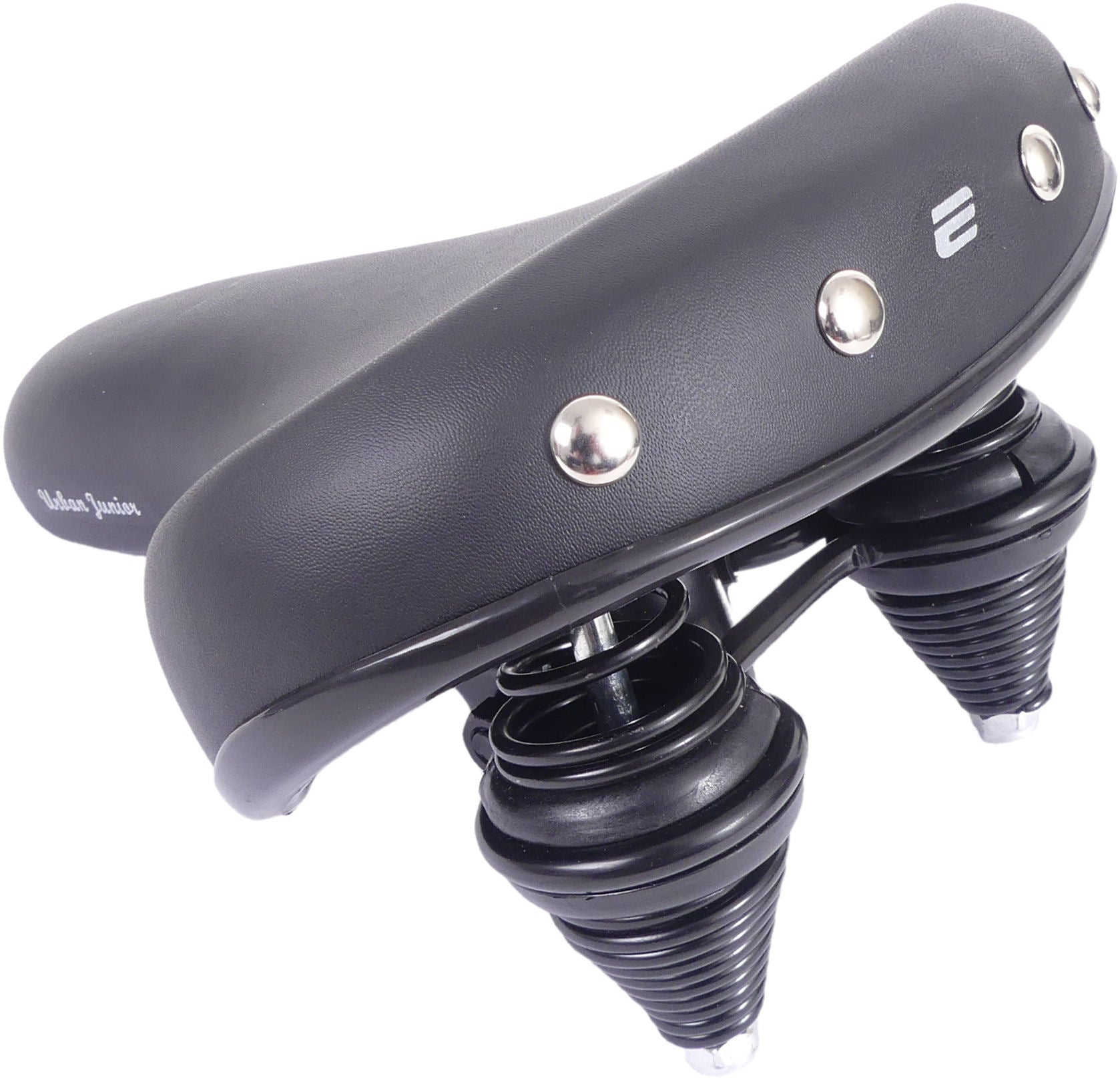 Fietszadel Edge Urban Junior voor- 20/24 inch kinderfietsen - zwart