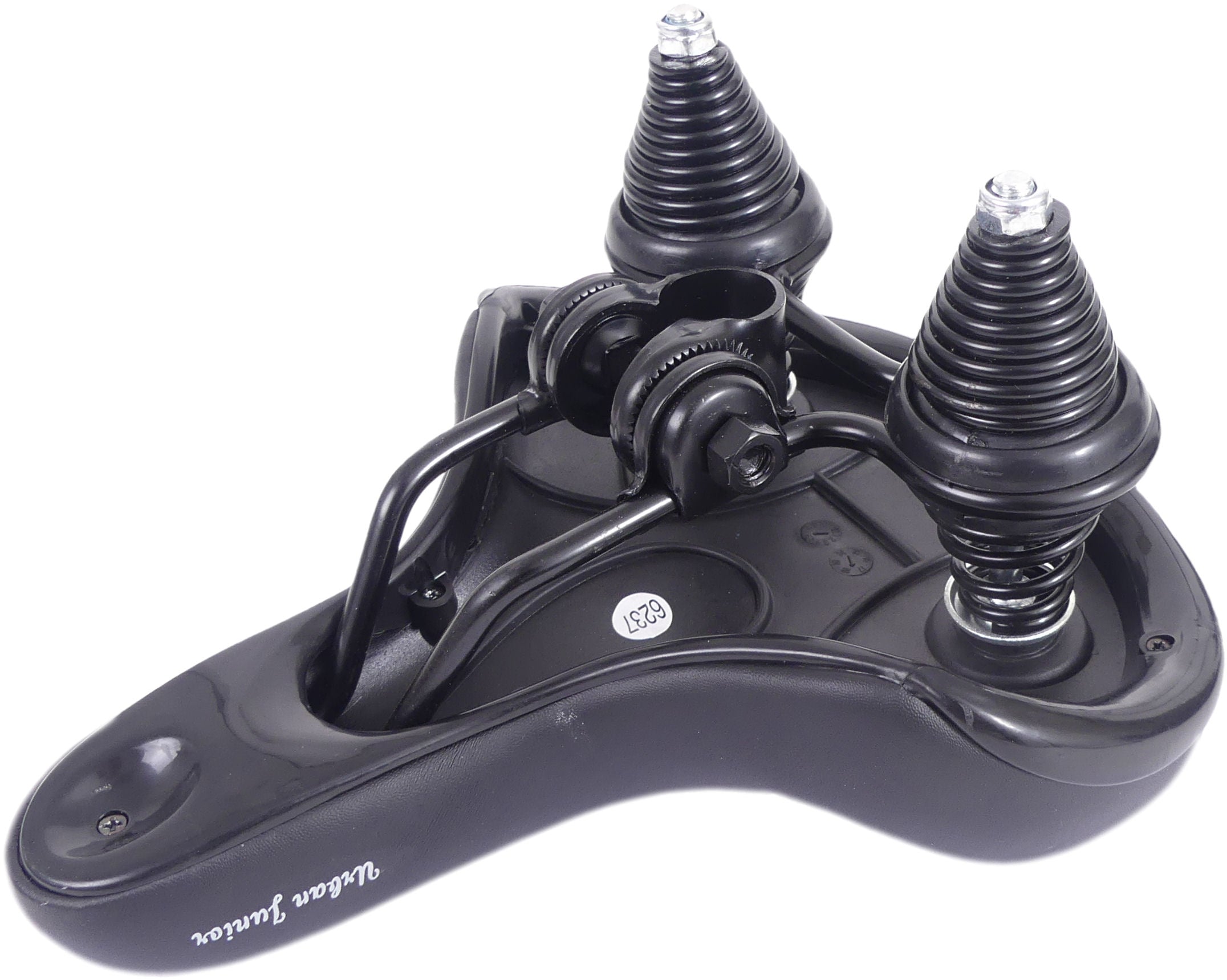 Fietszadel Edge Urban Junior voor- 20/24 inch kinderfietsen - zwart