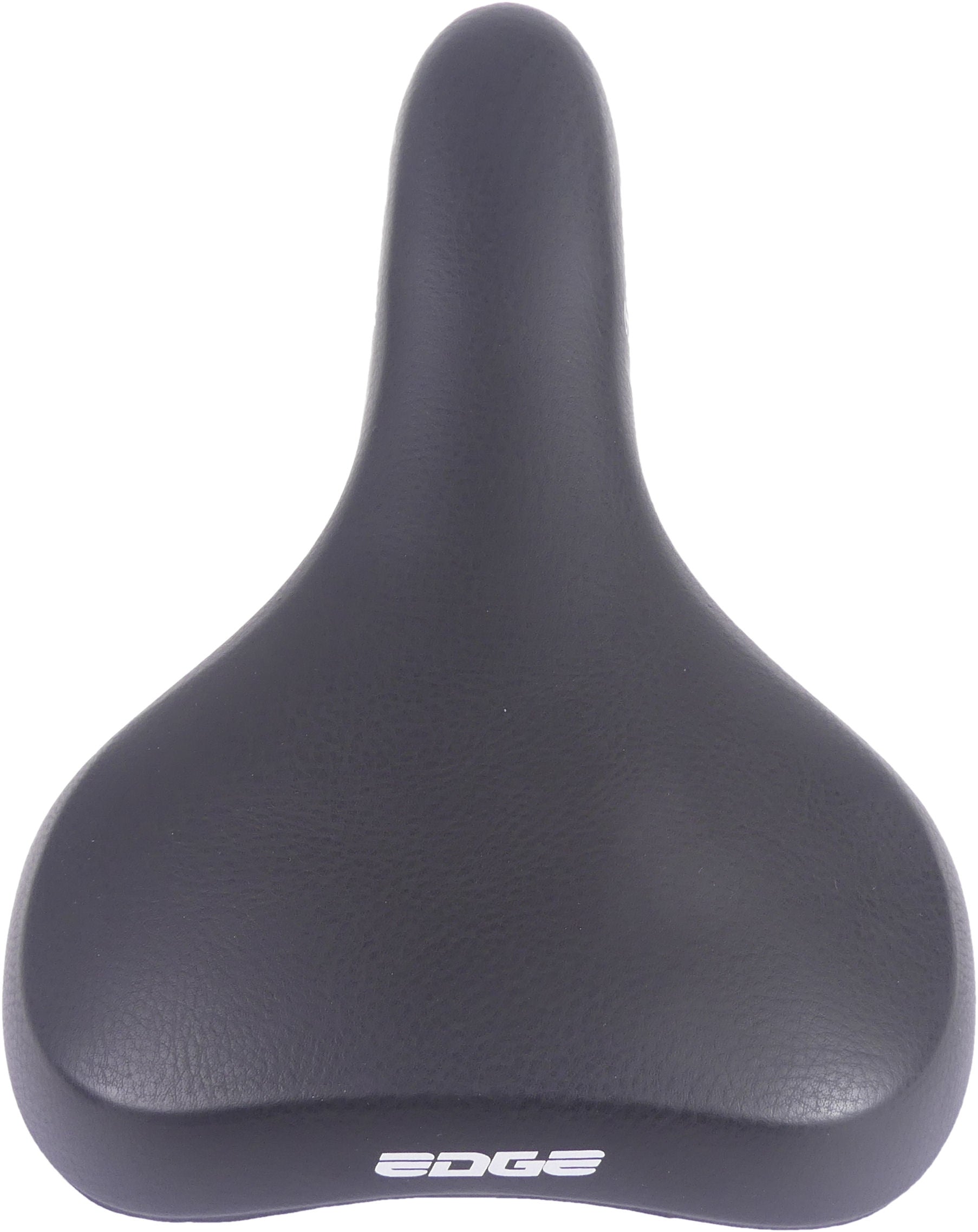 Fietszadel Edge Towny met memory foam - zwart