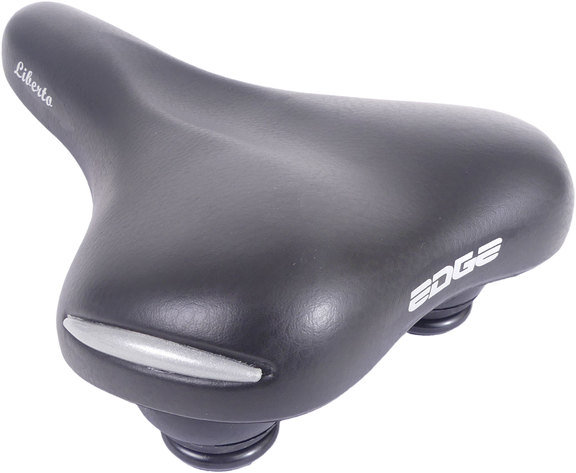 Fietszadel Edge Liberto - zwart (op kaart)