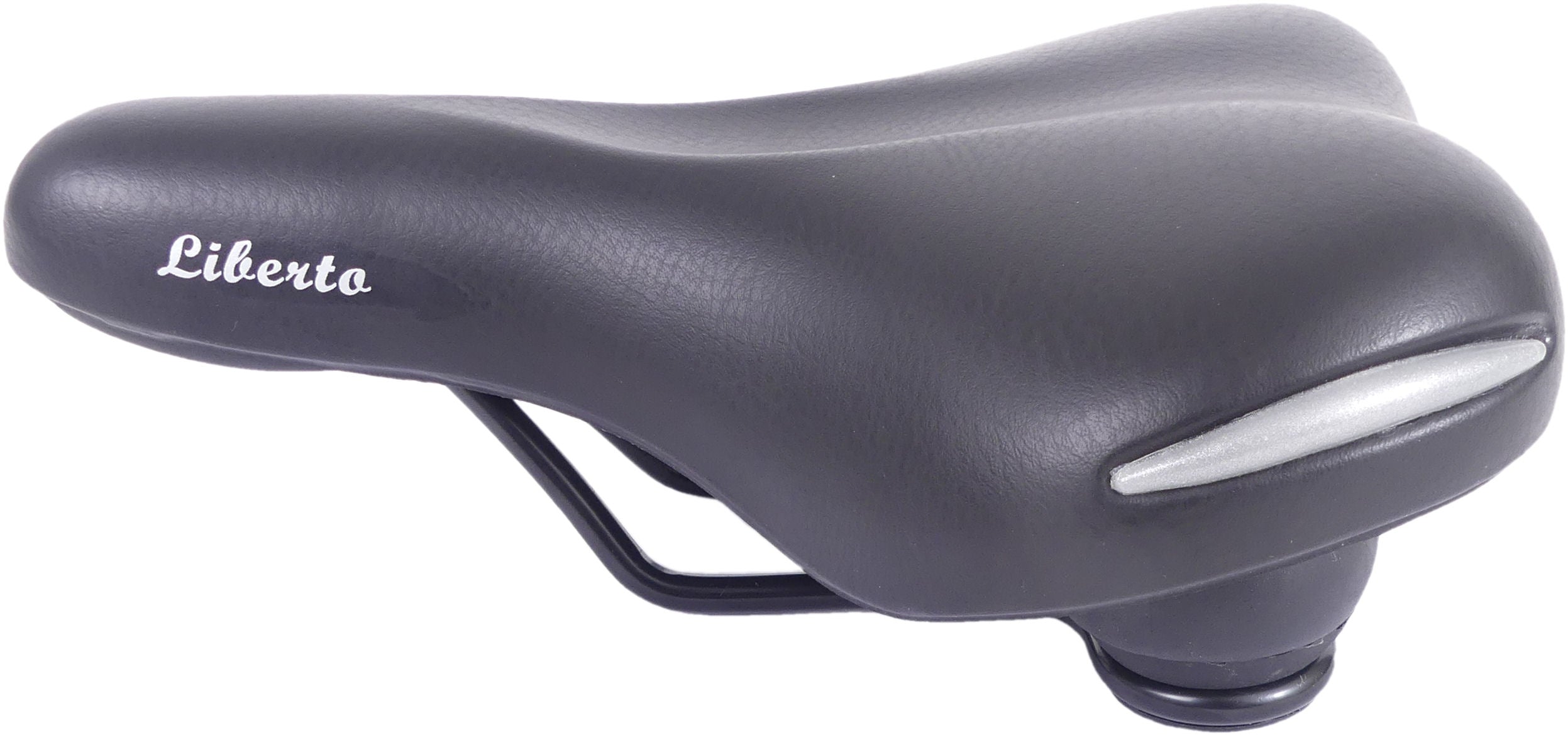 Fietszadel Edge Liberto - zwart (op kaart)