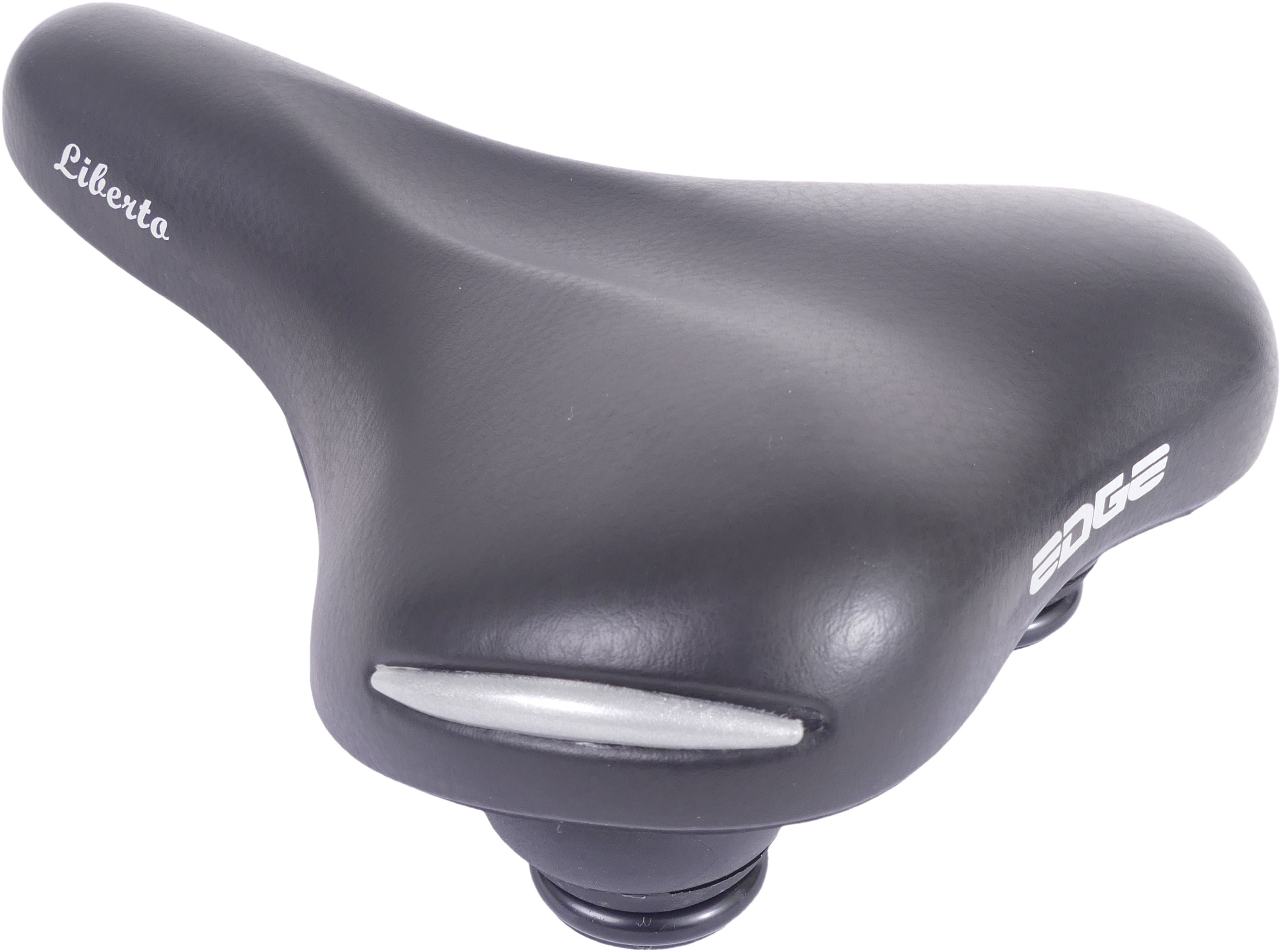 Fietszadel Edge Liberto - zwart (op kaart)