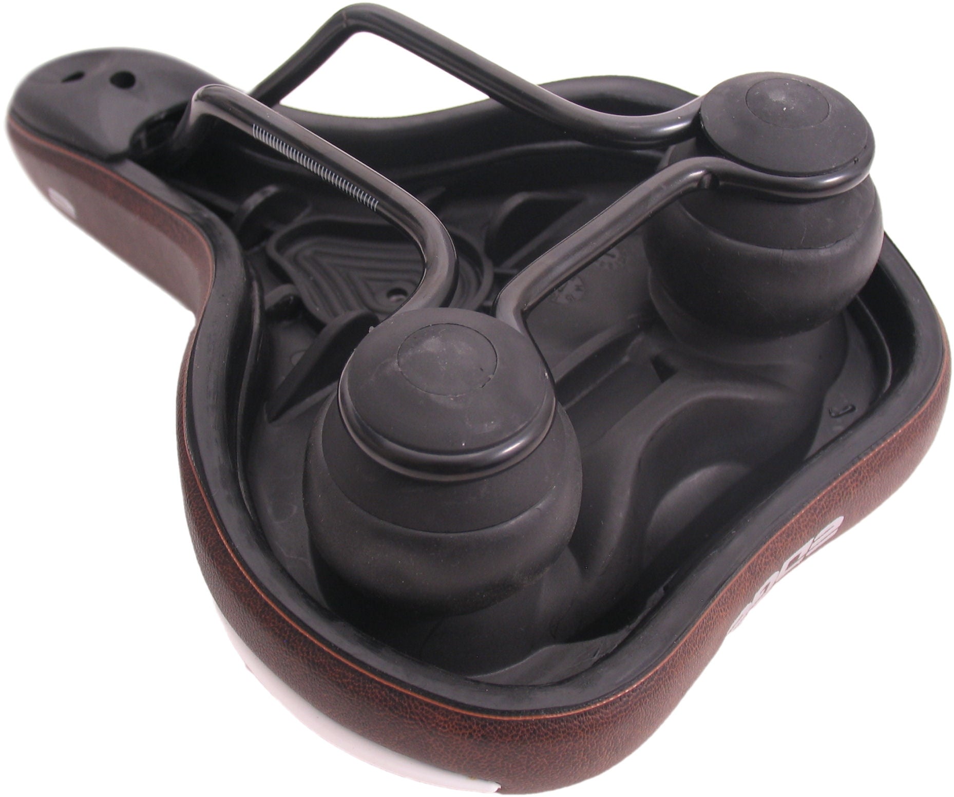 Fietszadel Edge Liberto - Mat Bruin (op kaart)