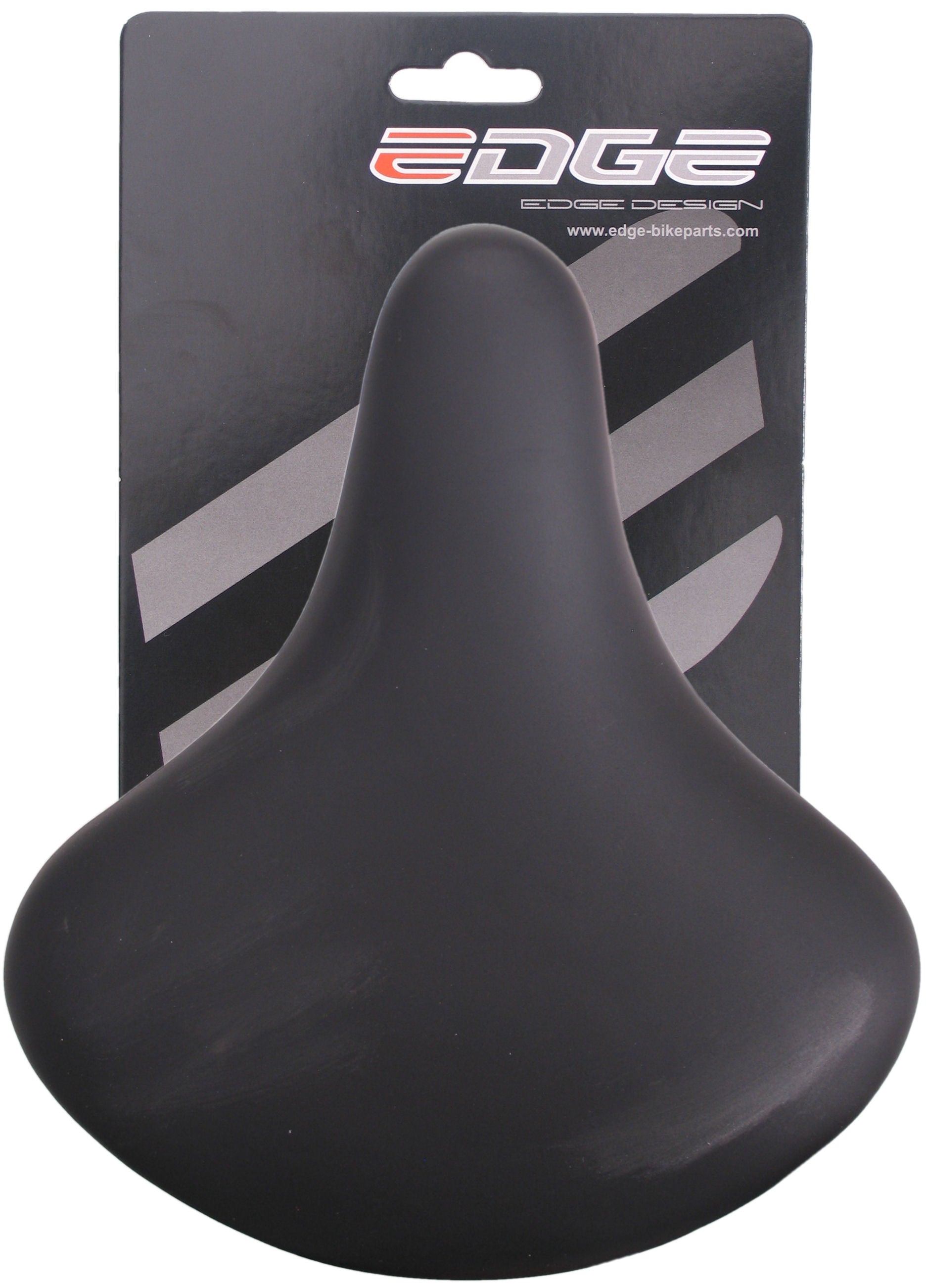 Fietszadel Edge City Eco - zwart (op kaart)