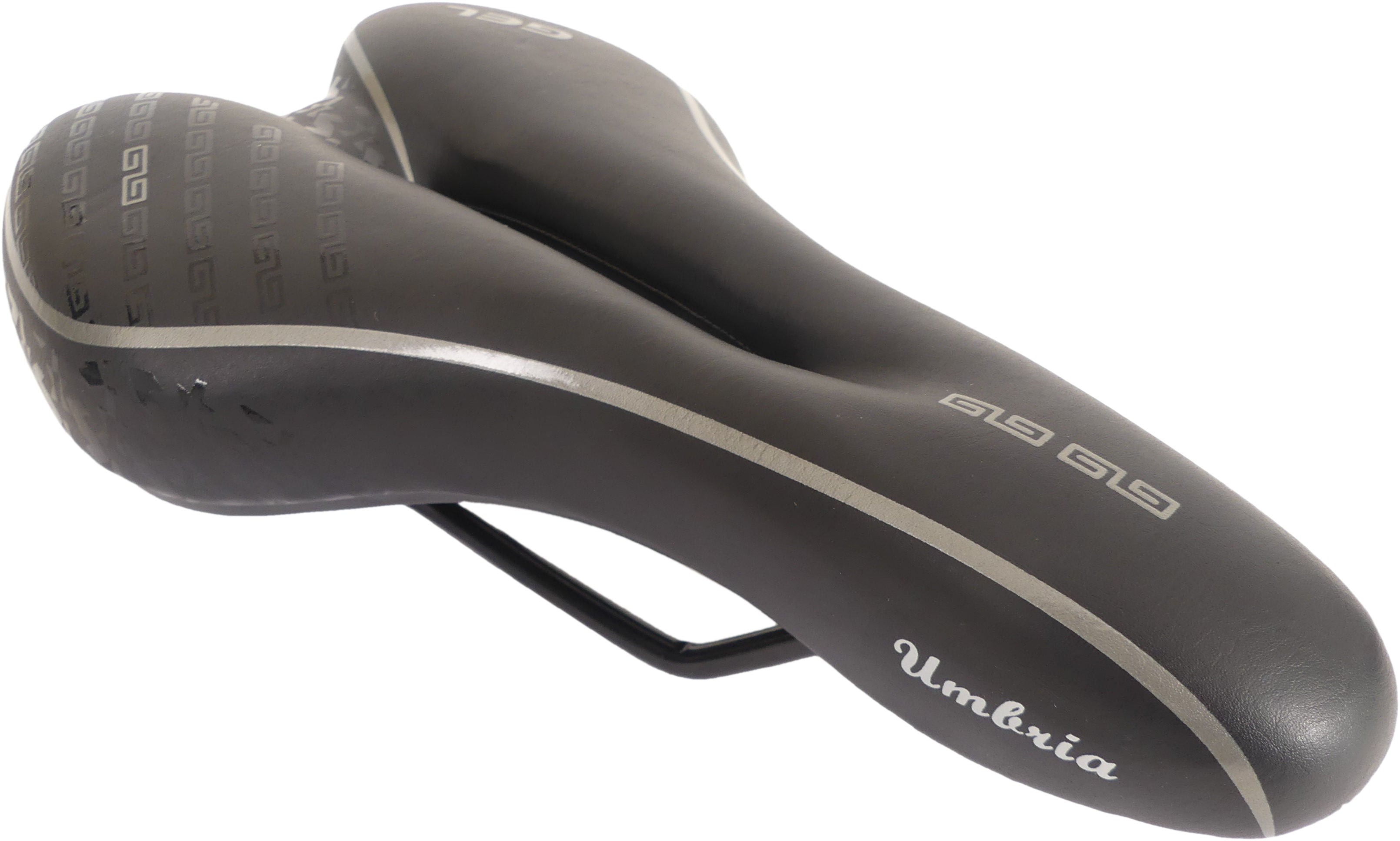 Fietszadel Edge Umbria Gel - zwart